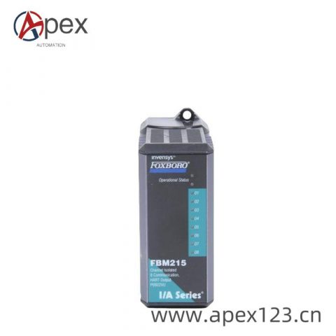 FOXBORO FBM215 Miniaturized, High-speed Module, Card-type, Programmable Logic Controller System
