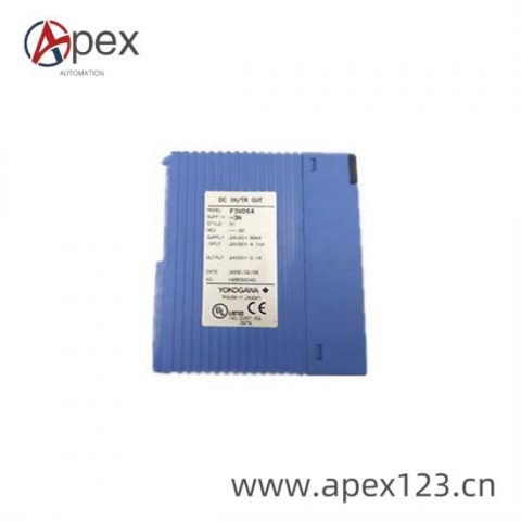 Yokogawa F3WD64-3N Input/Output Module (Sink Type With Short-Circuit Protector)