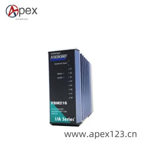 FOXBORO FBM216 Control Module, High Precision Industrial Automation Component