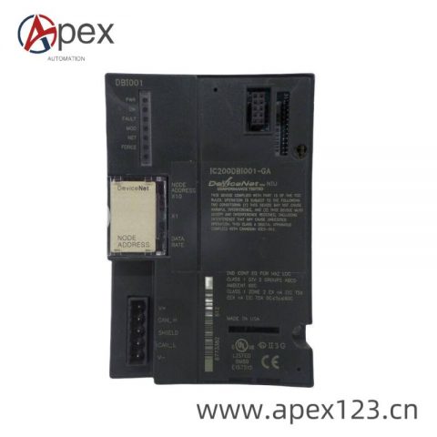 General Electric DS200ACNAG1ADD Genius Adapter Card for Mark V Turbine Control Systems